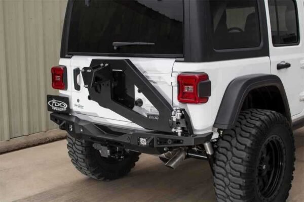 Addictive Desert Designs 2018 Jeep Wrangler JL Stealth Fighter Tire Carrier - Image 6