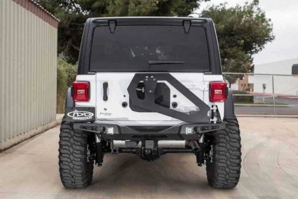 Addictive Desert Designs 2018 Jeep Wrangler JL Stealth Fighter Tire Carrier - Image 7