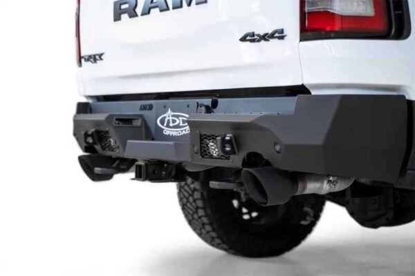Addictive Desert Designs 2021 Dodge RAM 1500 TRX Stealth Fighter Rear Bumper - Hammer Black - Image 7