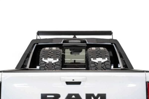 Addictive Desert Designs 2021 Dodge Ram 1500 TRX Stealth Fighter Chase Rack - Hammer Black - Image 4