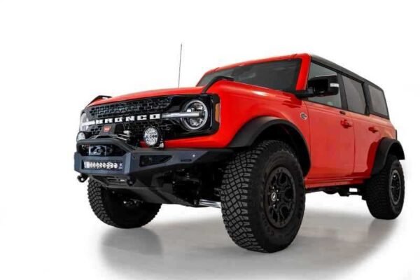 Addictive Desert Designs 2021+ Ford Bronco Rock Fighter Front Bumper - Hammer Black - Image 7