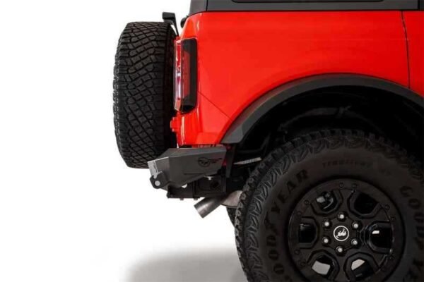 Addictive Desert Designs 2021+ Ford Bronco Rock Fighter Rear Bumper - Hammer Black - Image 5