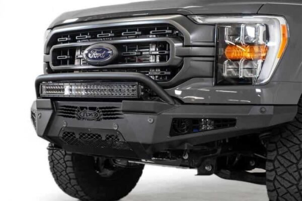 Addictive Desert Designs 2021 Ford F-150 HoneyBadger Front Bumper w/o Top Hoop - Image 2