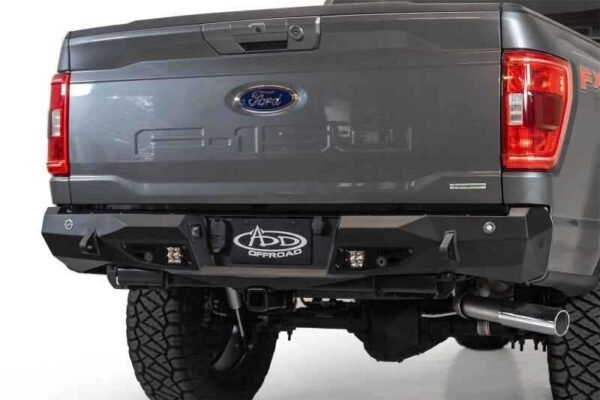 Addictive Desert Designs 2021 Ford F-150 Stealth Fighter Rear Bumper w/ Back up Sensors - Image 2