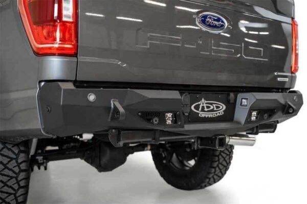 Addictive Desert Designs 2021 Ford F-150 Stealth Fighter Rear Bumper w/ Back up Sensors - Image 6