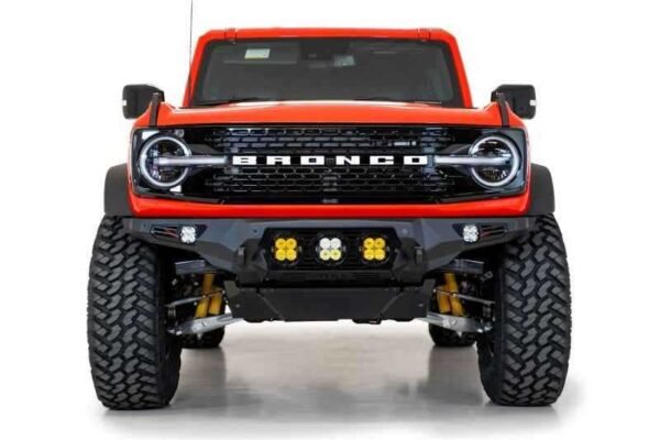 Addictive Desert Designs 21-22 Ford Bronco Bomber Front Bumper (w/ 3 Baja Designs LP4 Mounts) - Image 3