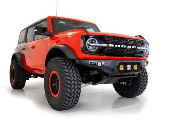 Addictive Desert Designs 21-22 Ford Bronco Bomber Front Bumper (w/ 3 Baja Designs LP4 Mounts) - Image 5