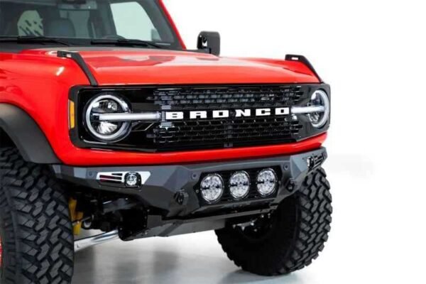 Addictive Desert Designs 21-22 Ford Bronco Bomber Front Bumper (w/ 3 Rigid 360 Mounts) - Image 2