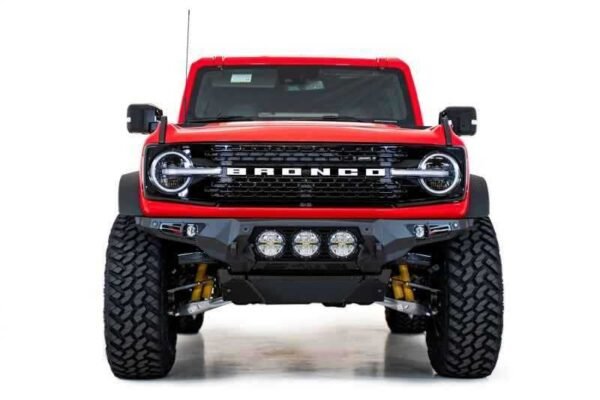 Addictive Desert Designs 21-22 Ford Bronco Bomber Front Bumper (w/ 3 Rigid 360 Mounts) - Image 3