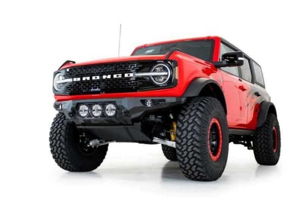 Addictive Desert Designs 21-22 Ford Bronco Bomber Front Bumper (w/ 3 Rigid 360 Mounts) - Image 4
