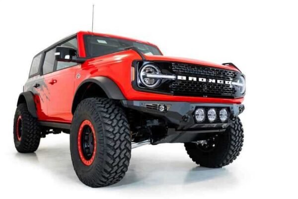 Addictive Desert Designs 21-22 Ford Bronco Bomber Front Bumper (w/ 3 Rigid 360 Mounts) - Image 5