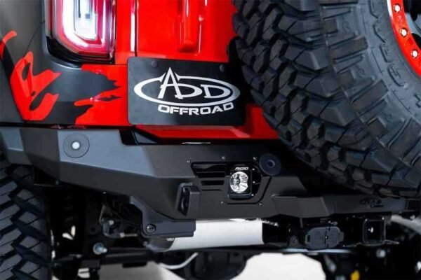 Addictive Desert Designs 21-22 Ford Bronco Bomber Rear Bumper - Image 4