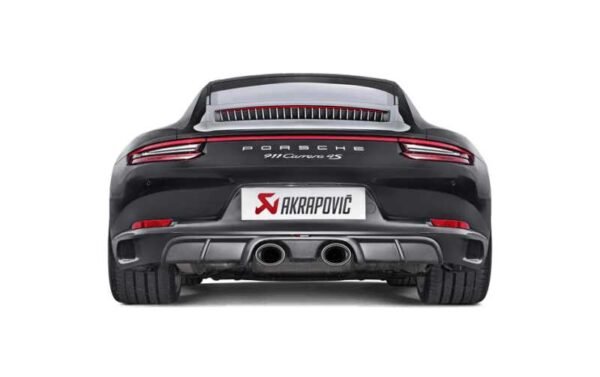 Akrapovic 16-17 Porsche 911 Carrera S/4/4S/GTS (991.2) Rear Carbon Fiber Diffuser - Matte - Image 2