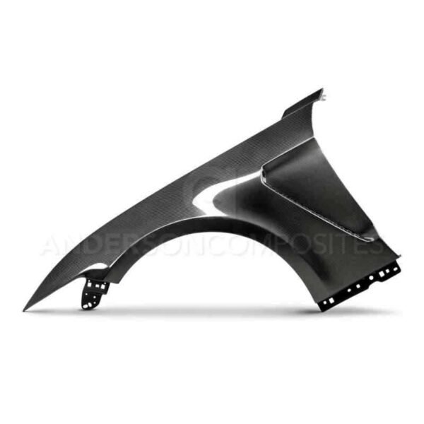 Anderson Composites 15-16 Ford Mustang GT 350 Style Carbon Fiber Front Fenders - Image 5