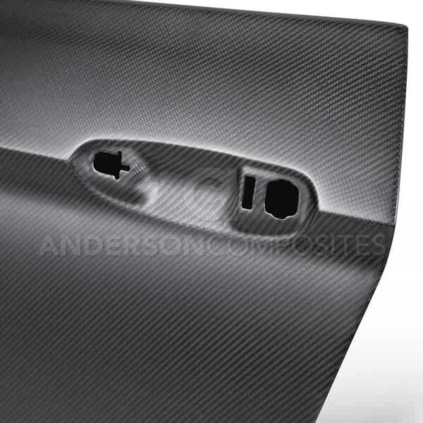 Anderson Composites 15-17 Ford Mustang Dry Carbon Doors (Pair) - Image 5