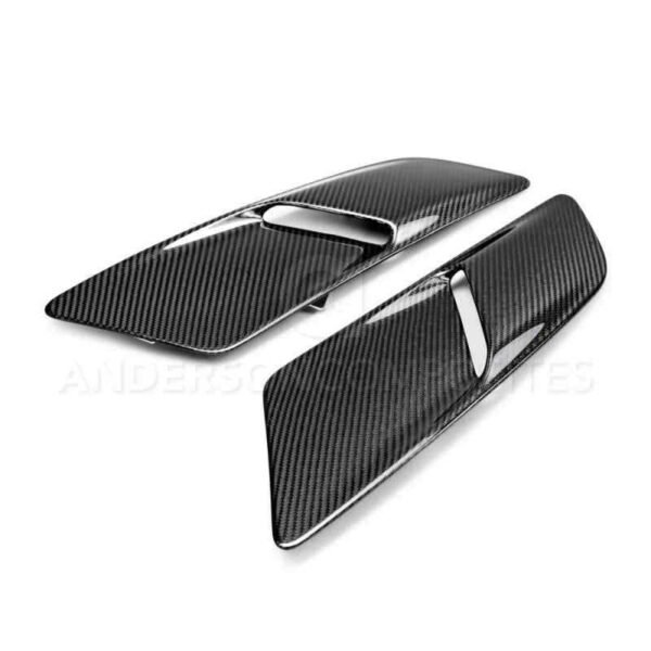 Anderson Composites 15-17 Ford Mustang GT Type-OE Hood Vents - Image 5