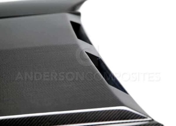 Anderson Composites 15-17 Ford Mustang Ram Air Double Sided Hood - Image 6