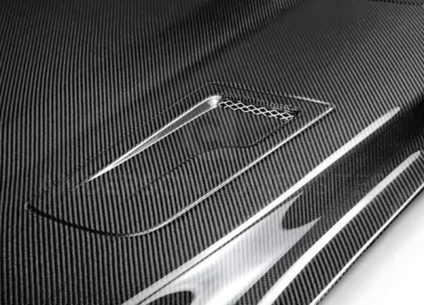 Anderson Composites 15-17 Ford Mustang Type-G Double Sided Hood - Image 3