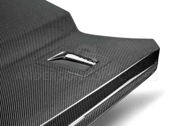 Anderson Composites 15-17 Ford Mustang Type-G Double Sided Hood - Image 4