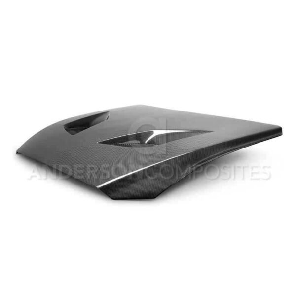 Anderson Composites 15-17 Ford Mustang Type-TT Double Sided Hood - Image 2