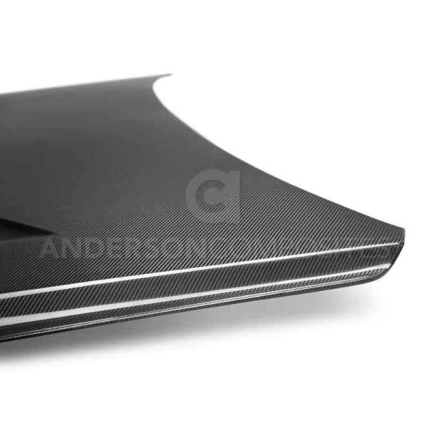 Anderson Composites 15-17 Ford Mustang Type-TT Double Sided Hood - Image 4