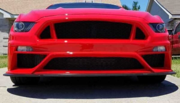 Anderson Composites 15-17 Ford Mustang Type-TT Front Bumper Fiberglass - Image 6