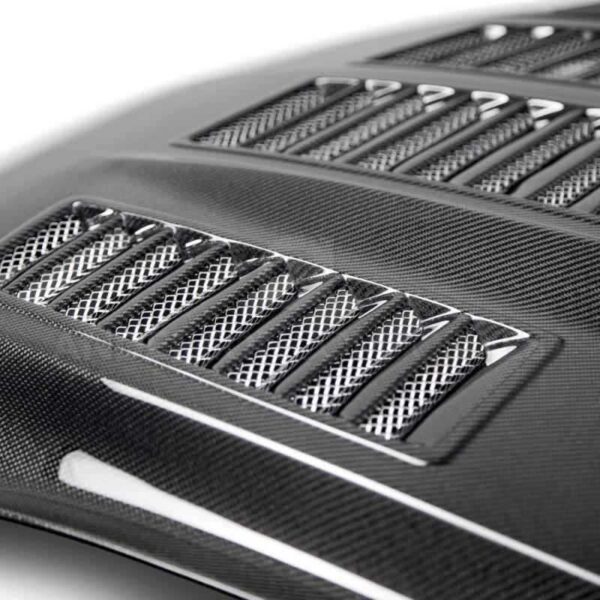 Anderson Composites 15-17 Ford Mustang Type-TW Double Sided Hood - Image 4