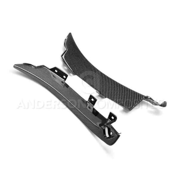 Anderson Composites 15-17 Ford Shelby GT350 Front Splash Guards - Image 2