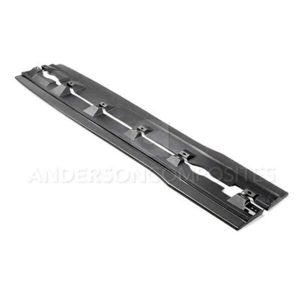 Anderson Composites 16-17 Ford Focus RS Type-AR Rocker Panel Splitter - Image 2