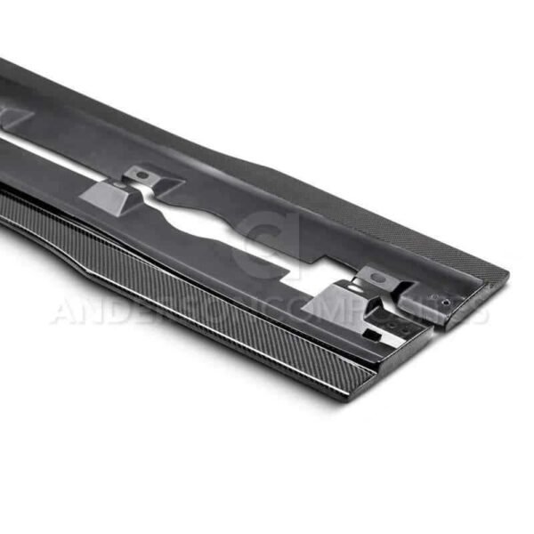 Anderson Composites 16-17 Ford Focus RS Type-AR Rocker Panel Splitter - Image 4