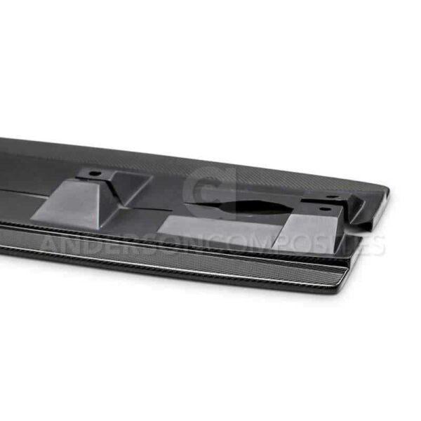Anderson Composites 16-17 Ford Focus RS Type-AR Rocker Panel Splitter - Image 5