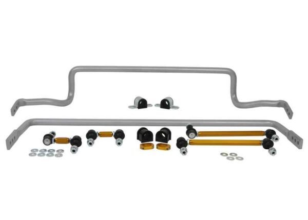 Whiteline 10/08+ Mitsubishi Lancer CJ FWD Front & Rear Sway Bar Kit - Image 2