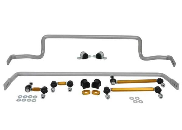 Whiteline 10/08+ Mitsubishi Lancer CJ FWD Front & Rear Sway Bar Kit - Image 3