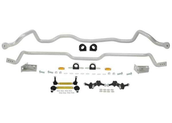 Whiteline 03-06 Mitsubishi Lancer EVO / 05-06 EVO MR/RS Front & Rear Sway Bar Kit w/26mm Rear - Image 2