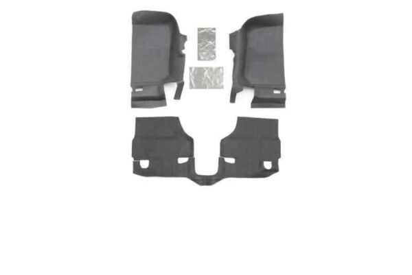 BedRug 07-10 Jeep JK 2Dr Front 3pc BedTred Floor Kit (Incl Heat Shields) - Image 3