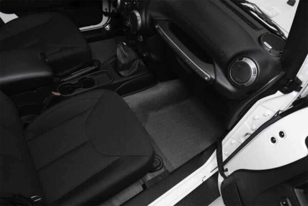 BedRug 07-10 Jeep JK 2Dr Front 3pc BedTred Floor Kit (Incl Heat Shields) - Image 5