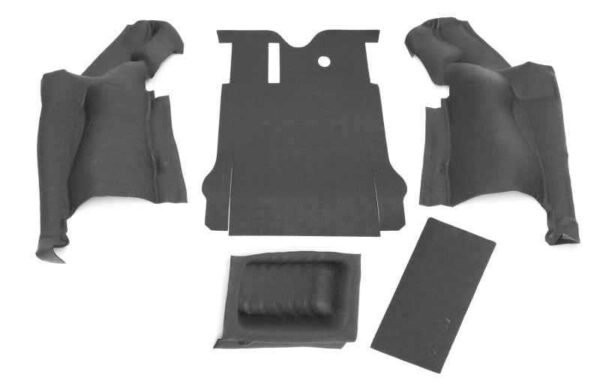 BedRug 07-10 Jeep JK 2Dr Rear 5pc BedTred Cargo Kit (Incl Tailgate & Tub Liner) - Image 3