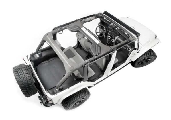 BedRug 07-10 Jeep JK Unlimited 4Dr Rear 5pc BedTred Cargo Kit (Incl Tailgate & Tub Liner) - Image 4