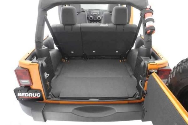 BedRug 07-10 Jeep JK Unlimited 4Dr Rear 5pc BedTred Cargo Kit (Incl Tailgate & Tub Liner) - Image 5