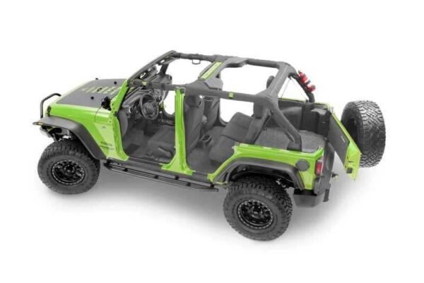 BedRug 07-16 Jeep JK Unlimited 4Dr Front 4pc Floor Kit (Incl Heat Shields) - Image 2