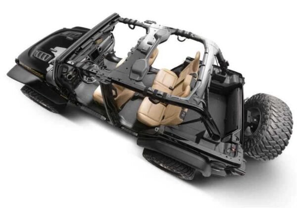 BedRug 2018+ Jeep JL 4 Door BedTred 3pc Front Floor Kit - Image 2