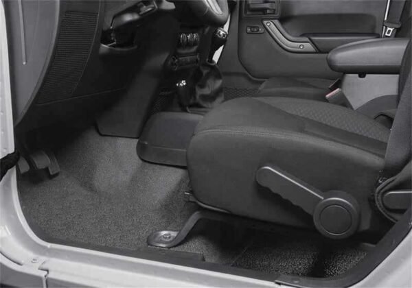 BedRug 2018+ Jeep JL 4 Door BedTred 3pc Front Floor Kit - Image 3