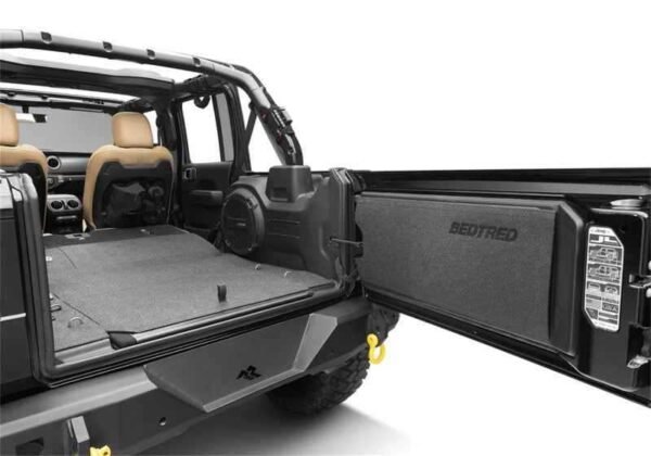 BedRug 2018+ Jeep JL 4 Door BedTred 4pc Rear Cargo Kit (w/o Gap Hider) - Image 7