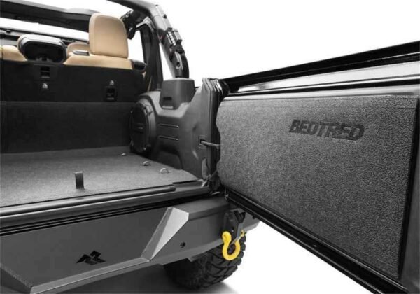 BedRug 2018+ Jeep JL 4 Door BedTred 4pc Rear Cargo Kit (w/o Gap Hider) - Image 8