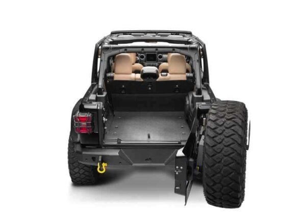 BedRug 2018+ Jeep JL 4 Door BedTred 4pc Rear Cargo Kit (w/o Gap Hider) - Image 9