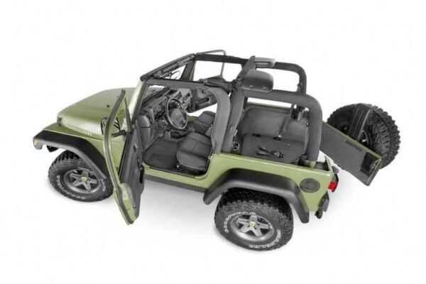 BedRug 97-06 Jeep TJ Front 3pc BedTred Floor Kit w/Center Console - Incl Heat Shields - Image 3