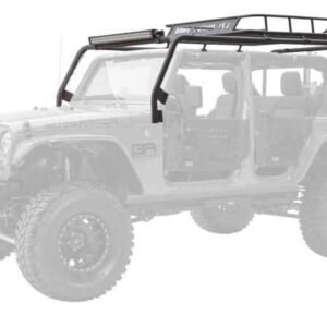 Body Armor 4x4 07-18 Jeep Wrangler JK 2/4 Door Cargo Roof Rack Box 1 Of 2