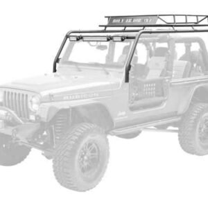 Body Armor 4x4 97-06 Jeep Wrangler TJ Cargo Roof Rack Box 1 Of 2