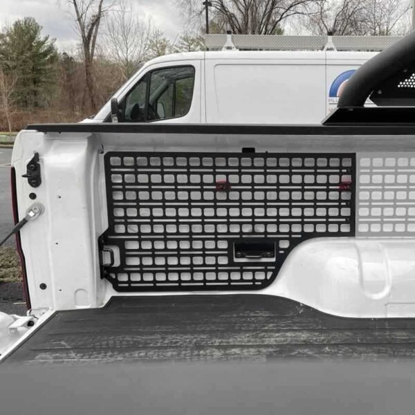 BuiltRight Industries 2019+ Ford Ranger Any Bed Bedside Rack System - Driver Rear Panel - Image 2