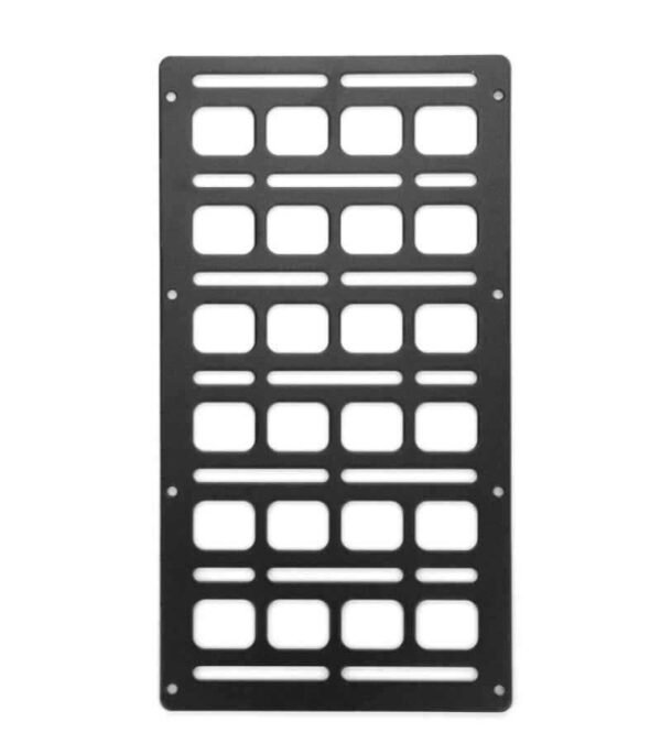BuiltRight Industries 2020+ Jeep Gladiator Front Bed Wall Bedside Rack - Image 5